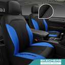 Skechers Car Seat Covers,GOGA Mat Oxford Cloth Seat Covers,Waterproof Car Seat Covers Full Sets,Automotive Universal Fit Seat Cover for Most Cars, Suvs, Trucks,Blue