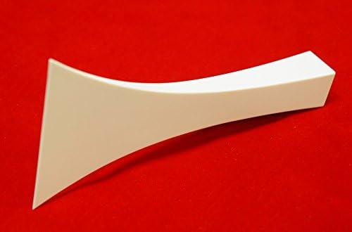 Tsugaru Japanese Shamisen Plectrum Bachi (Hakuzou, No.12, White) 津軽 三味線 バチ(白象・12号白) Tsugaru Japanese Shamisen Plectrum Bachi (Hakuzou, No.12, White) 津軽 三味線 バチ(白象・12号白)