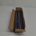 Corner Curtain Rod for Windows 32 to 158 Inches,1 Inch L-shaped Curved Heavy Duty Corner Window Curtain Rods, Adjustable Renter Friendly Drapery Rods for Bedroom Living Room (33-76"(2 sided))