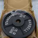 Weight Plate Pairs and Sets from Barbell Standard | Powder Coated & Extremely Durable | Fits 2" Olympic Barbells 