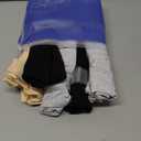 coskefy Cotton Panties for Women No Show High Waisted Underwear Seamless Tummy Control Briefs 5 Pack L