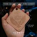 2 x Leather Car Air Freshener Eagle Car Hanging Accessories Cool Gifts for Men Ocean Scent Mens Accessories Car Smell Good Embossed Leather Bag Accessories Charms for Him