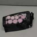 Remington Compact Ceramic Dual Voltage Hot Rollers for Long and Short Hair, Hair Setters, Hair Curlers, 1-1 " Purple/Black, 10 Piece Set