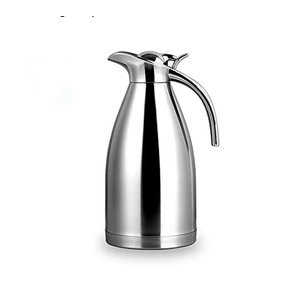 Bonnoces 68 Oz Stainless Steel Thermal Carafe - Double Walled Vacuum Insualted Thermos/Carafe with Lid - Coffee/Tea Carafe Heat & Cold Retention - 2 Liter
