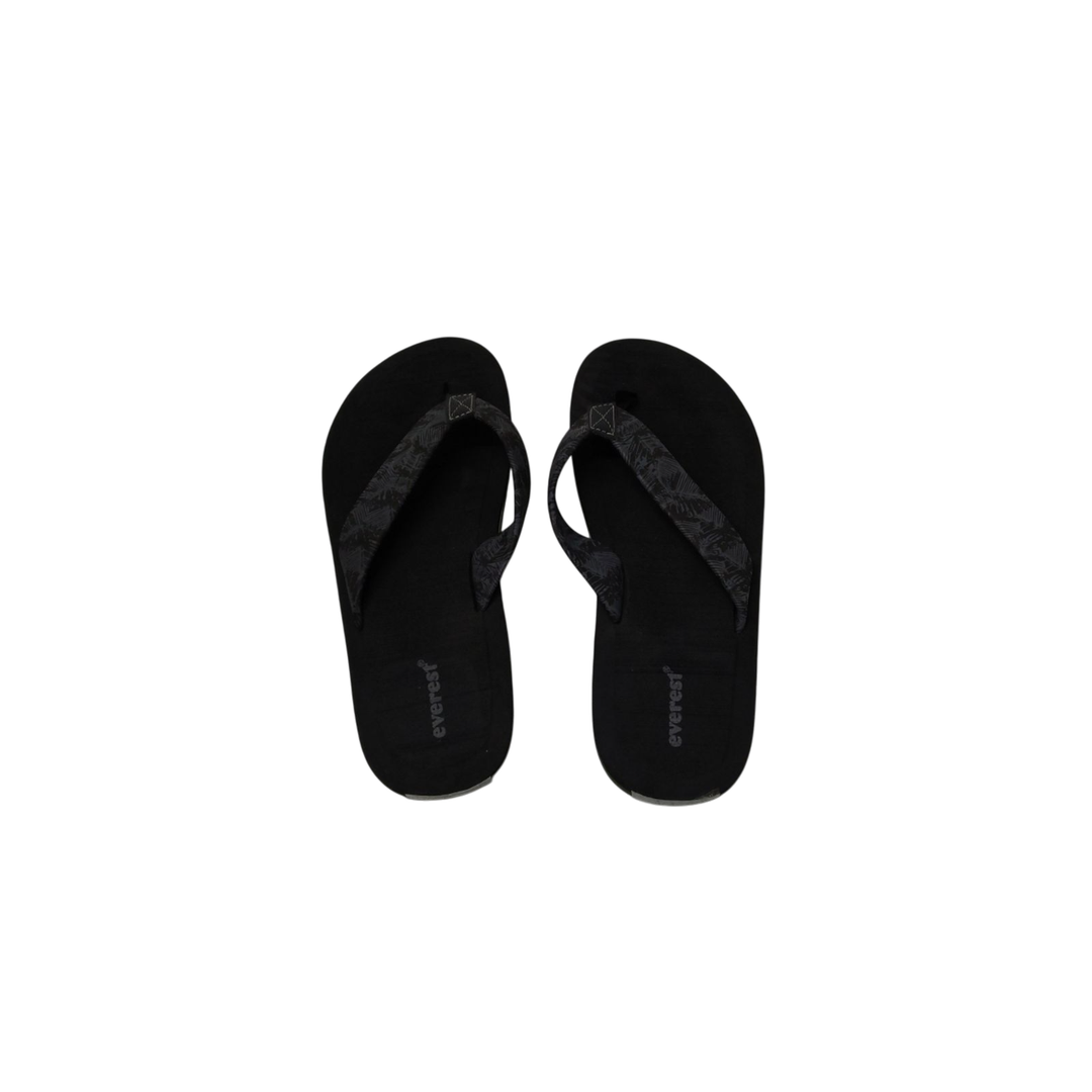 Everest Outdoor Footwear Black Flip Flop, Size 11