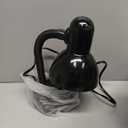 Simple Designs LED Desk Lamp, 14.25", Black Metal (LD1003-BLK-LB) (Single Pack)