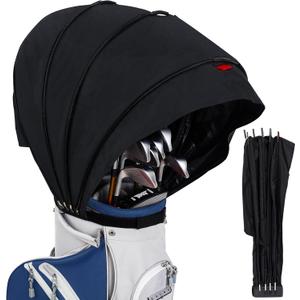 Golf Bag Rain Cover, Golf Club Protector, Waterproof Rain and Dust Covers, Easy Access Golf Bag Rain Hood/Cover, Anti UV,Anti-Static,All Weather Protection, Garage Storage