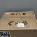 Retro Outdoor Pendant Light Industrial Vintage Outside Waterproof Ceiling Hanging Light Globe Glass Lampshade Aluminum Chandelier for Porch Garden Patio Farmhouse (Black, 27cm)