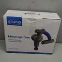 RENPHO R4 Massage Gun with Adjustable Arm, Back Massager for Athletes, Portable Deep Tissue Percussion Muscle Tool with Carry Case, Gifts for Men and Women, FSA Eligible