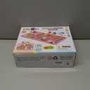 Logic Road Builder Games Toys: STEM Toys for 4 Year Old Kids, Montessori Board Game Brain Teaser Puzzles Preschool Learning Activities Educational Toy for Toddler Ages 3 5 6 7 8-12 Gifts(Pink 32PCS)