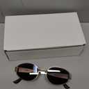 livho 2025 Trendy Oval Sunglasses - Stylish Polarized Shades for Everyday - Retro Metal Frames