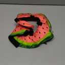 MIDOG Soft Inflatable Dog Cone, Donut E-Collar Alternative for After Surgery, Prevents Licking, Allowing Normal Eating & Vision, Comfortable Recovery Collar for Small Medium Large Dogs & Cats, Red, Size: M+(Neck:14"-18")