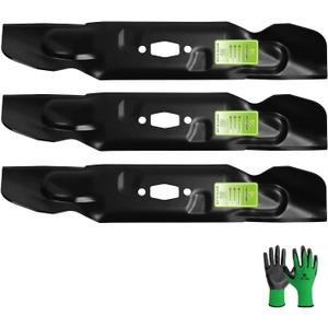 Parts Camp 3 Pack 742P05086 742-05086 Mower Blades for Cub Cadet 54" Deck