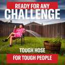 Best 150 ft Metal Garden Hose Set - No-Kink Durable 316 Stainless Steel, 10-Way Zync Spray Nozzle & Hook  Tough Flexible Heavy Duty Water Hoses, Naval Brass, Rust, Weather, LeakProof