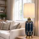 Wellmet No Assembly Required, 8" Diameter x11" High Lampshade, Light Yellow