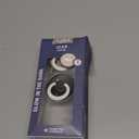 Bibs Pacifiers Color Collection, Set of 2 BPA-Free Latex Pacifiers Made in Europe, Round Nipple Baby Pacifier. (18+ Month (Pack of 2), Black Glow / Vanilla Glow)