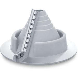 1 Pack #1 Epdm Roof Pipe Flashing Boots 3/4"2-3/4" Pipe Flexible Metal Roof Vent Pipes Flashing, Retrofit Roofs Jack Boot with Aluminum Base for Metal Roofs Repair