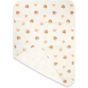 Waterproof Crib Pad, Washable Baby Cotton Changing Pads,39"X27"(2 Pack), Pee Proof Mattress Cover Toddler Bed, Toddler Mattress