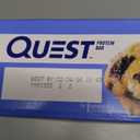 Quest Nutrition Blueberry Muffin Protein Bars, 20g Protein, 2g Sugar, 5g Net Carb, High Fiber, Gluten Free, Keto Friendly, 12 Count, BBD: 02.04.2026