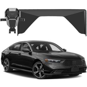 Car Phone Holder for Honda Accord 2023 2024 2025 12.3-inch Screen Fixed Clip Adjustable Stable Phone Mount Cell Phone Stand Accessories