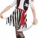 Rubies girls Forum Little Lady Buccaneer Pirate Costume (Large, As Shown)