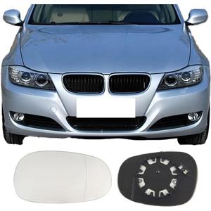 Passenger Right Side Heated Mirror Replacement Glass for BMW 125i 128i 135i 135is 320i 323i 325i 328i 335d 335i xDrive 335is 2009 2010 2011 2012 2013. OEM Number: 51167252894