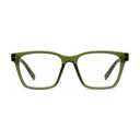 Men's Wilder Square Reading Glasses, Green, 1.25