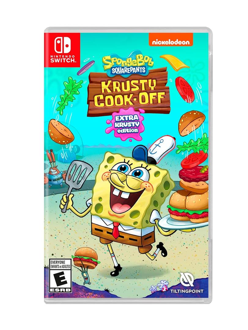 Spongebob: Krusty Cook-Off - Extra Krusty Edition, Nintendo Switch