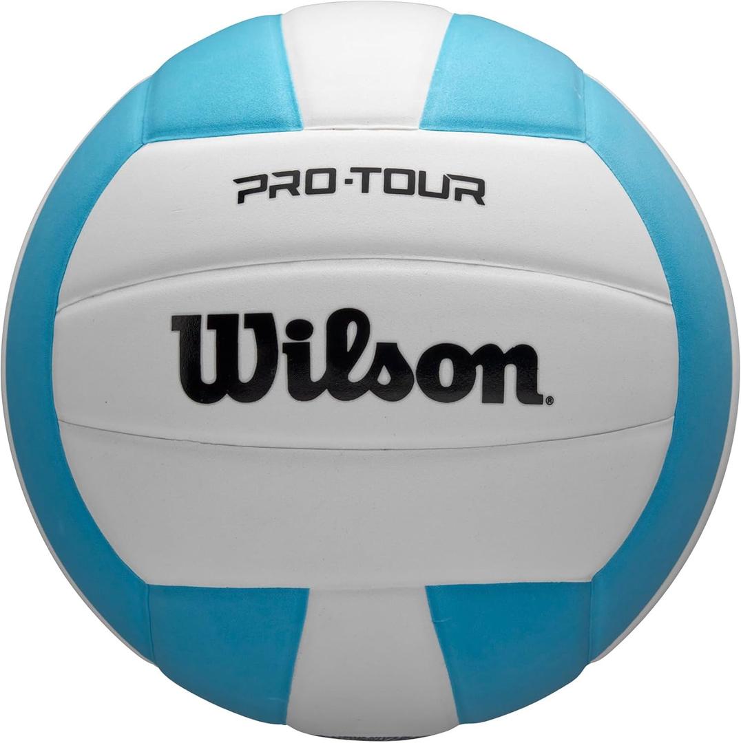WILSON Pro Tour Indoor (Official Size, Teal/White)