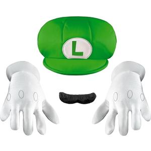 Nintendo Super Mario Brothers Luigi Child Accessory Kit, One Size Child