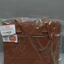 DEHITE Bible Bags for Women - Leather Bible Carrying Case - Pen Slots - Zippered Pocket - Premium PU Leather (Foxy)