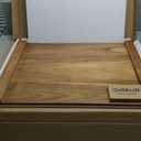 Noodle Board Stove Cover with Handles for Electric, Gas Stove Top (Acacia Wood)