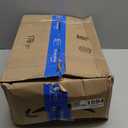 Kitchen Mats for Floor 2 PCS, Anti Fatigue Mat Set, Boho Cushioned Non Slip Waterproof Kitchen Rugs, Wipe Clean PVC Leather Runner for Sink, Laundry, Office, Kitchen Decor 17"x47"+17"x29", Brown