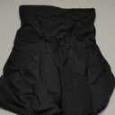 TAILONG Men Tummy Control Shorts High Waist Slimming Underwear Body Shaper Seamless Belly Girdle Boxer Briefs (Medium, Black With Fly)