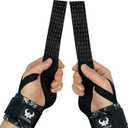 Heavy-Duty 2-in-1 18" Wrist Wraps & Lifting Straps for Weightlifting  Non-Slip Silicone Grip, Adjustable Wrist Support, Heavy Duty Deadlift Straps  Gym Accessories for Strength Training, Powerlifting, Bodybuilding