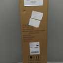 Amazon Basics 28" 60-Degree Oscillating Tower Fan for Bedroom, Living Room, Office, With 3 Speeds, Intuitive Mechanical Control, Black, 35W, 27.8"H x 9.4"D x 9.4"W