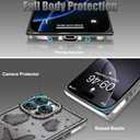 Glitter Case Made for iPhone 16 Pro 6.3 Inch Bling Phone Case with Butterfly Diamond Design Soft TPU Shockproof Anti-Scratch Phone Cover for Women - Black