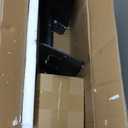 Boat Trailer Step, Heavy Duty Steel 3 Steps Ladder for Boat Trailer Tongue with Handrail, 450lbs Capacity, Black