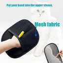 Pet Hair Removal Glove for Cats & Dogs, Upgrade Efficient Electrostatic Gloves Grooming Gloves for Pet Hair, Reusable Cat & Dog Hair Remover for Couch, Furniture, Carpet, Curtain(2pcs)
