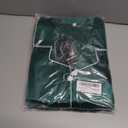 2 x Men's Silky Satin Pajama Sets Mens Sleepwear Big and Tall Pajamas for Men Loungewear Summer Pjs Lounge Set M-5XL (Green)