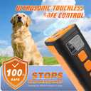 Dog Bark Deterrent Devices for Training Collar and Pet Supplies Ultrasonic Dog Whistle Corrector with Small and Medium Box Size Gentle Leader for Dogs with Instant Button Silencer Technology