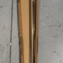 Ivilon Drapery Window Curtain Rod - End Cap Style Design 1 Inch Pole. 48 to 86 Inch Color Warm Gold