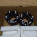 EVIL ENERGY 6x5.5 Wheel Spacers 2 inch Compatible with Tacoma 1995-2023, 6x139.7 mm 6 Lugs 108 mm Hub Bore M12x1.5 Studs Black, Not Hubcentric