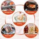 100 Vacuum Sealer Bags 8" x 12", Pre-Cut Quart Size Food Saver Bags for Vacuum Sealer Machine, BPA-Free Commercial Grade Storage Bags for Food Freezer Meal Prep & Sous Vide