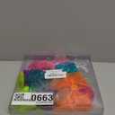 Waterproof Jelly Hair Bows, Multi-colored PVC Summer Swim Pool Bow Clips Transparent Hair Accessories for Girls Toddler Infants Kids Teens Children (Swim Pool Bows, 4inch) (1 Count (Pack of 8))