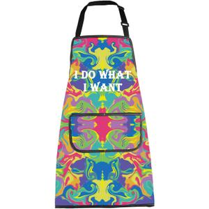 MBMSO Painting Artist Apron with Pockets Artist Painter Gifts Art Lover Gift for Art Teacher Student Painter Apron Waterproof