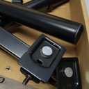 monTEK Triple Monitor Stand Mount, Fully Adjustable Desk Mount for 3 Screen up to 17-32 and 22lbs Capacity Each Arm, Stable Monitor Arm with C Clamp and Grommet Base, VESA 75x75mm/100x100mm