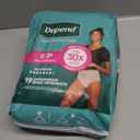 Depend Fresh Protection Adult Diapers, Incontinence Underwear for Women, Disposable, Maximum, Small, Blush, 19 Count