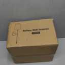 NIORSUN Battery Operated Wall Sconce Set of 2,Gold Rechargeable Wall Lights with 5200mAh Dimmable Bulbs and Remote,10 Colors Wireless Wall Lamps for Bedroom Living Room Hallway Decor