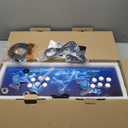 2025 Upgraded Arcade Console, Pandora Box,WiFi Download Games, Built in 36,800 Games,PSP/DC/N64 Simulators,3D Game, 4K HDMI Output, Suitable for TV/PC/Projector, 256GB TF Card, Retro Game Console